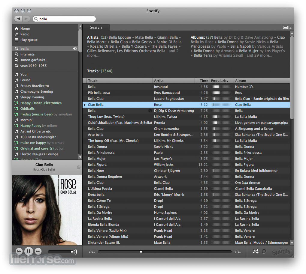 Spotify Fade Program For Mac